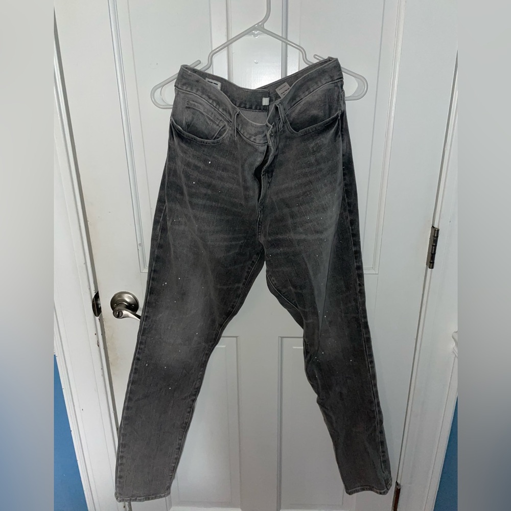Grey skinny jeans